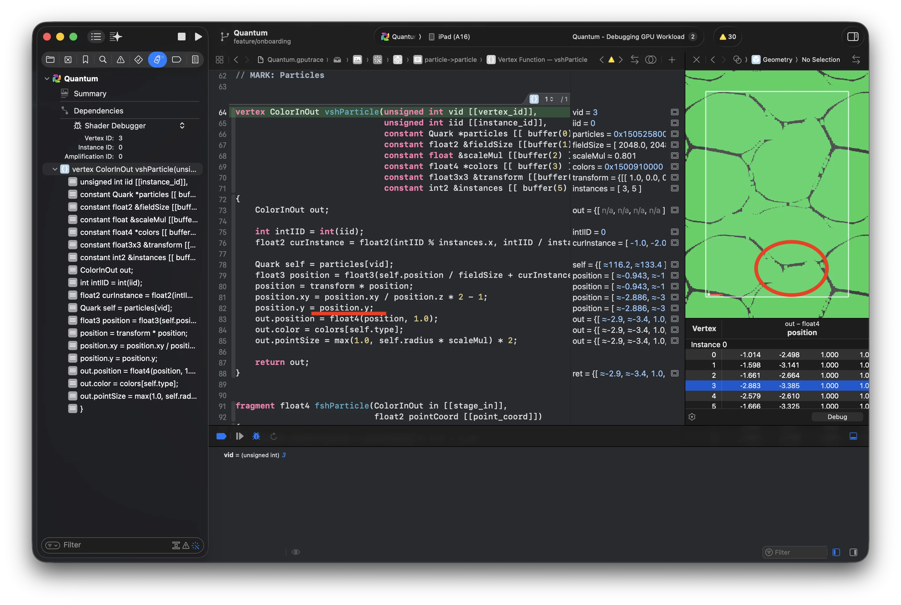 07. GPU Frame Capture: pt.4 Debugging — figure 7